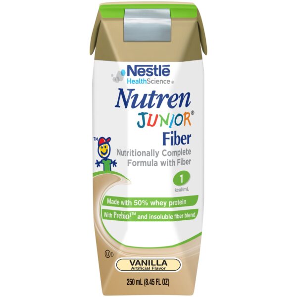 Nutren® Junior Fiber Vanilla Pediatric Oral Supplement / Tube Feeding Formula