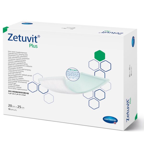 Zetuvit® Plus Silicone Super Absorbent Dressing