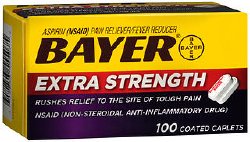 Bayer® Extra Strength Aspirin Pain Relief