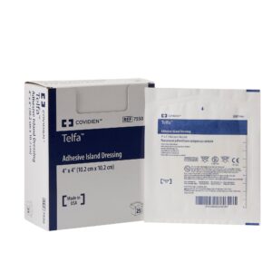 Telfa™ White Adhesive Dressing