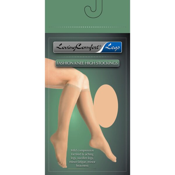 Loving Comfort® Firm Compression Knee-High Stockings