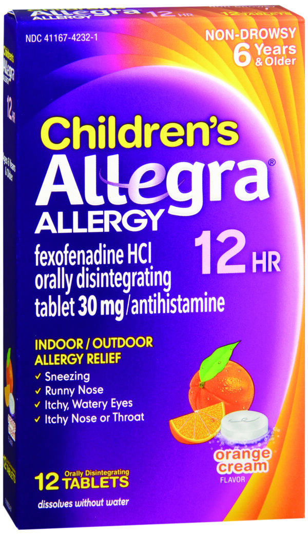 Children's Allegra® Fexofenadine HCl Children's Allergy Relief