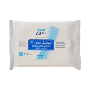 dynarex® Scented Flushable Wipes