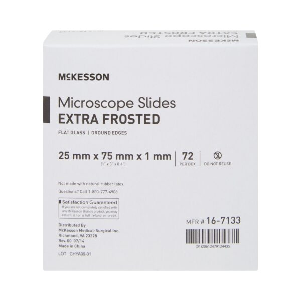 McKesson Glass Microscope Slide