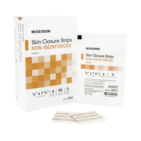 McKesson Non-Reinforced Skin Closure Strip