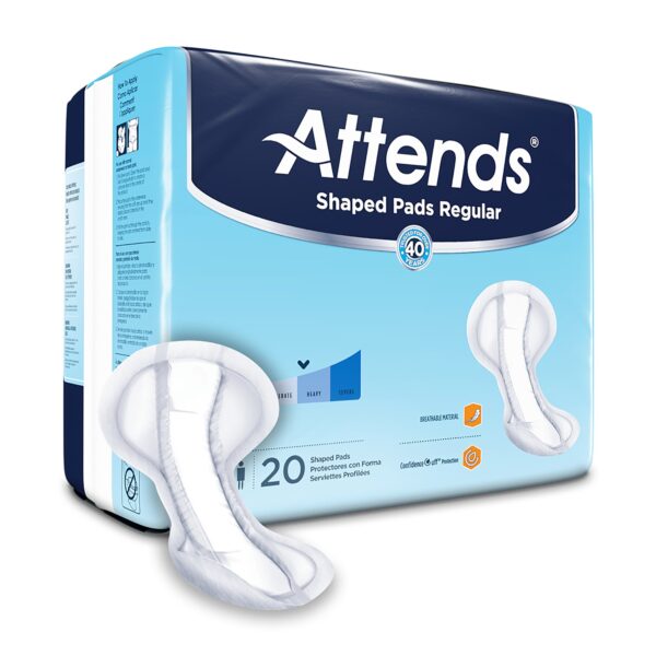 Attends® Shaped Bladder Control Pads