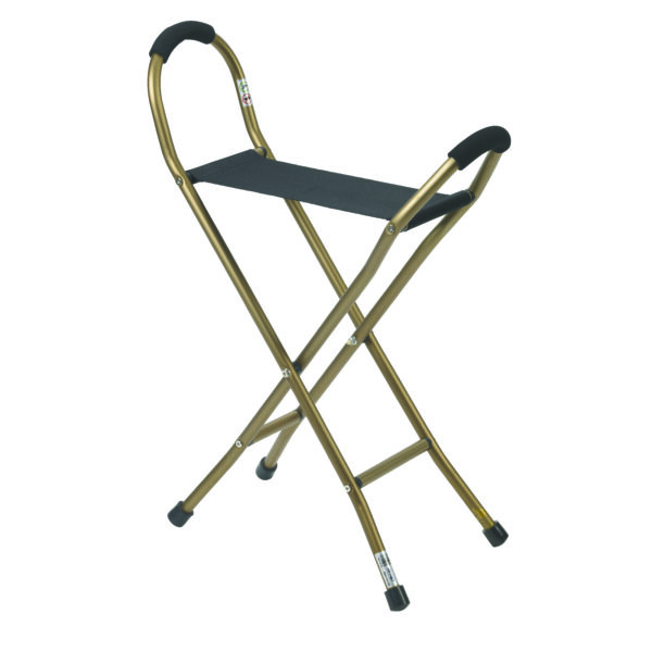 drive™ Bronze Quad Cane with Sling Seat