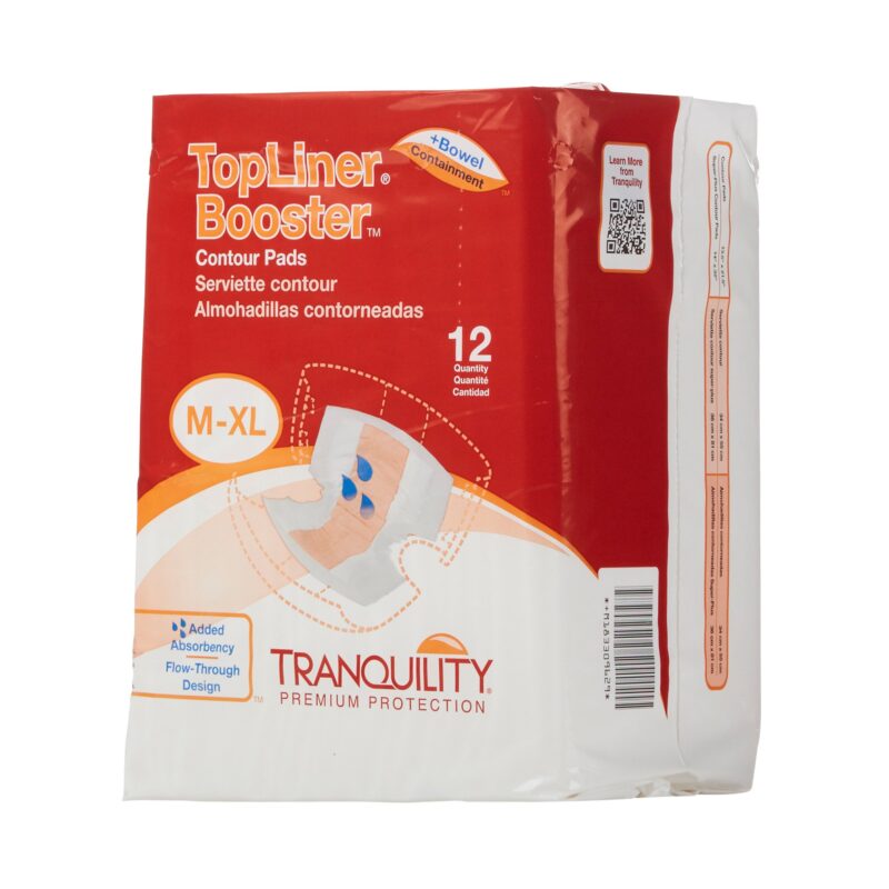 Tranquility® Top Liner® Added Absorbency Incontinence Booster Pad