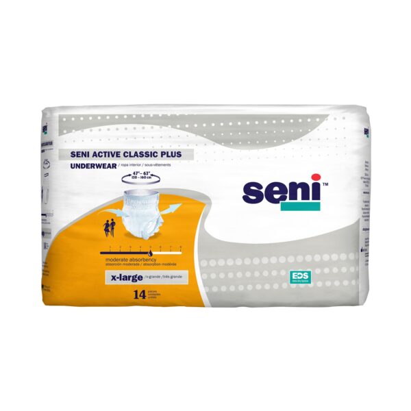 Seni® Active Classic Plus Moderate Absorbent Underwear