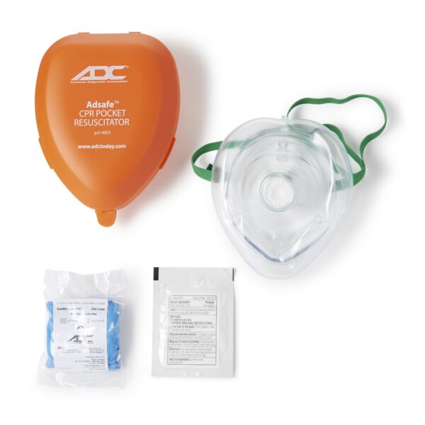 Adsafe™ CPR Pocket Resuscitation Mask