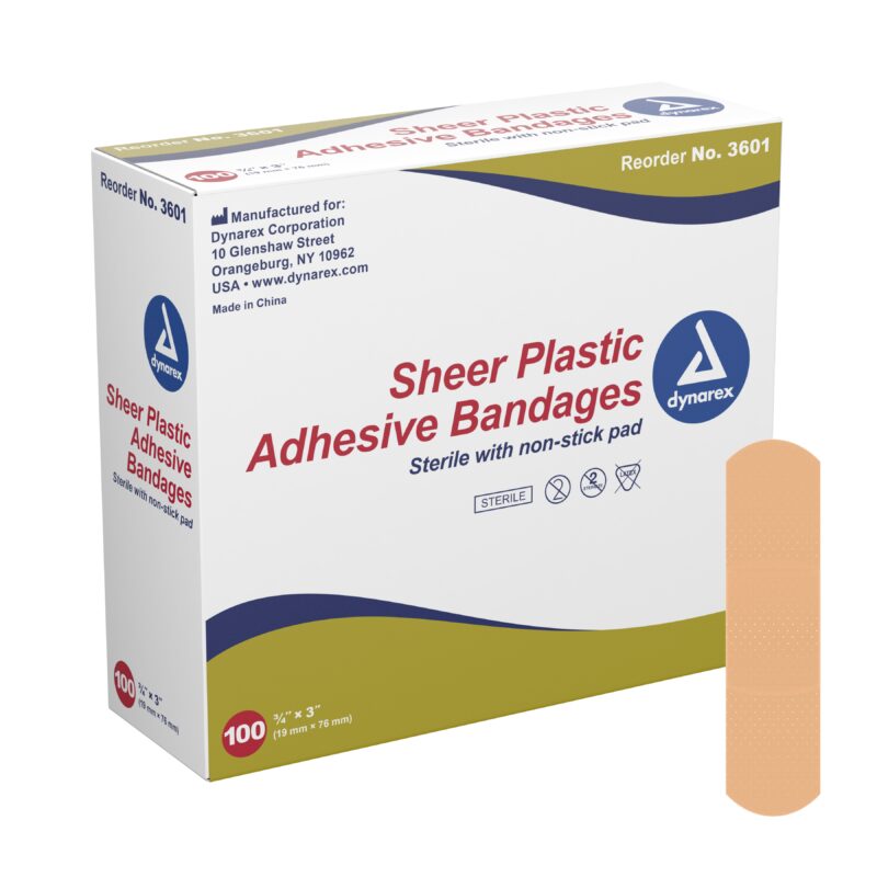 dynarex® Tan Sheer Adhesive Strip