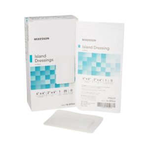 McKesson White Adhesive Dressing