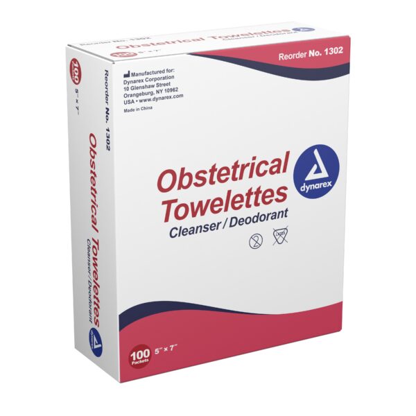 dynarex® Scented Obstetrical Towelettes