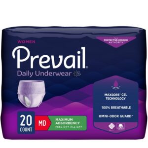 Prevail® for Women Daily Maximum Absorbent Underwear