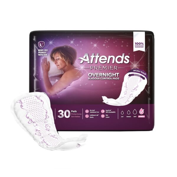 Attends® Premier Overnight Bladder Control Pads