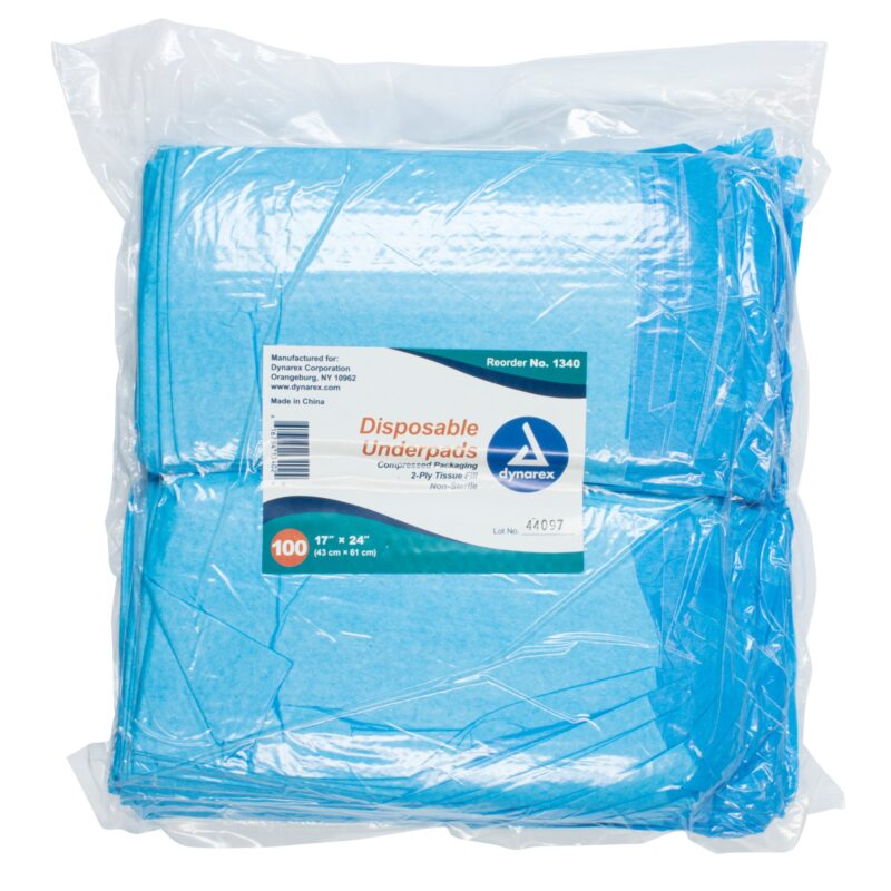 Dynarex® 2-Ply Tissue Fill Underpad