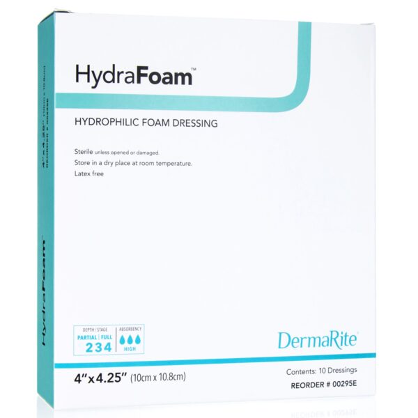 HydraFoam™ Nonadhesive without Border Foam Dressing