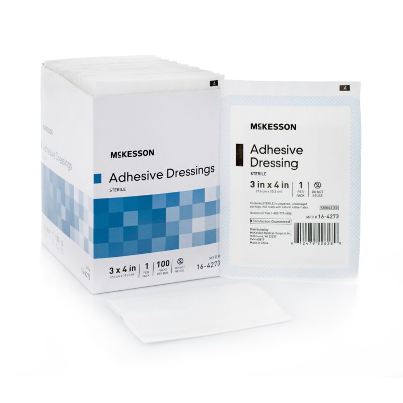 McKesson White Adhesive Dressing