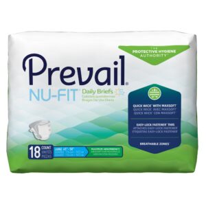 Prevail® Nu-Fit® Maximum Incontinence Brief