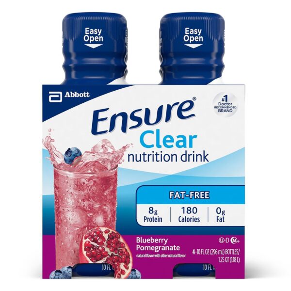 Ensure® Clear Blueberry Pomegranate Oral Protein Supplement