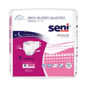 Seni® Super Quatro Severe Absorbency Incontinence Brief