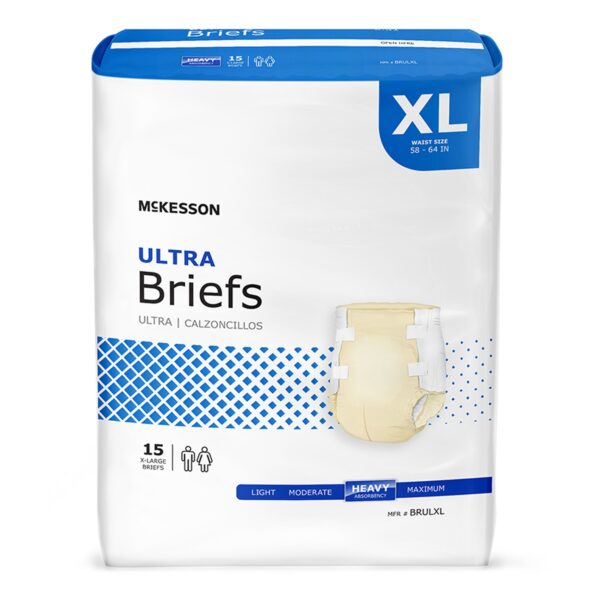 McKesson Ultra Heavy Absorbency Incontinence Brief