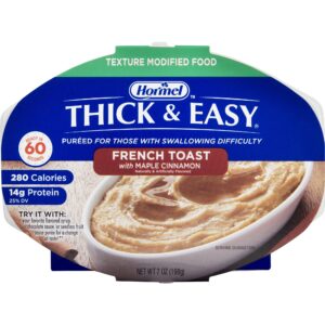 Thick & Easy® Purées Maple Cinnamon French Toast Purée Thickened Food