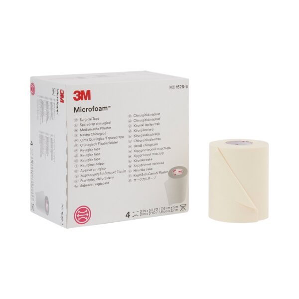 3M™ Microfoam™ Foam / Acrylic Adhesive Medical Tape