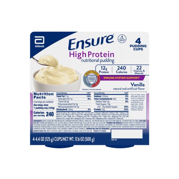 Ensure® High Protein Pudding Oral Supplement