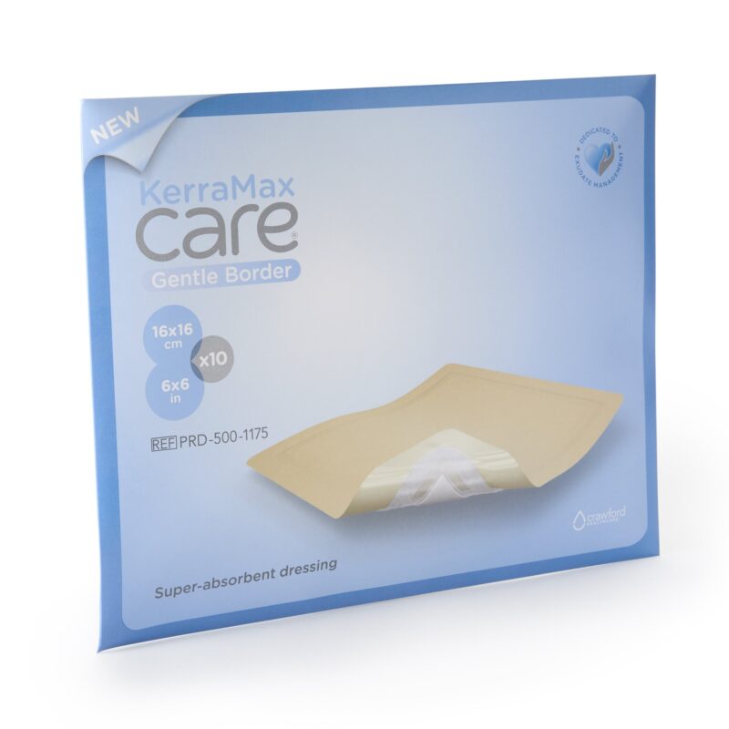 KerraMax Care® Gentle Border Super Absorbent Dressing