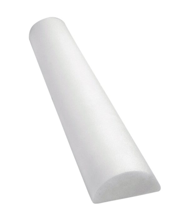 CanDo® Full Skin Half-Round Foam Roller