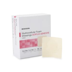 McKesson Adhesive Foam Dressing with Border