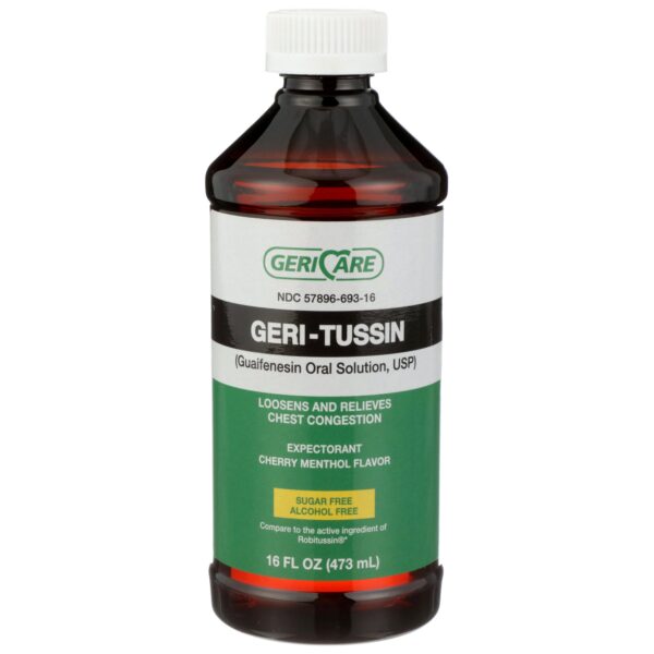 Geri-Care® Guaifenesin Cold and Cough Relief