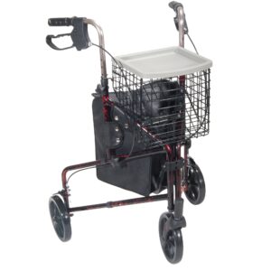 drive™ Deluxe 3 Wheel Rollator