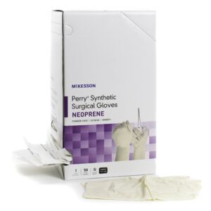 McKesson Perry® Synthetic Surgical Gloves Polychloroprene Surgical Glove