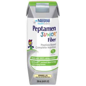 Peptamen Junior® Fiber Vanilla Pediatric Oral Supplement / Tube Feeding Formula