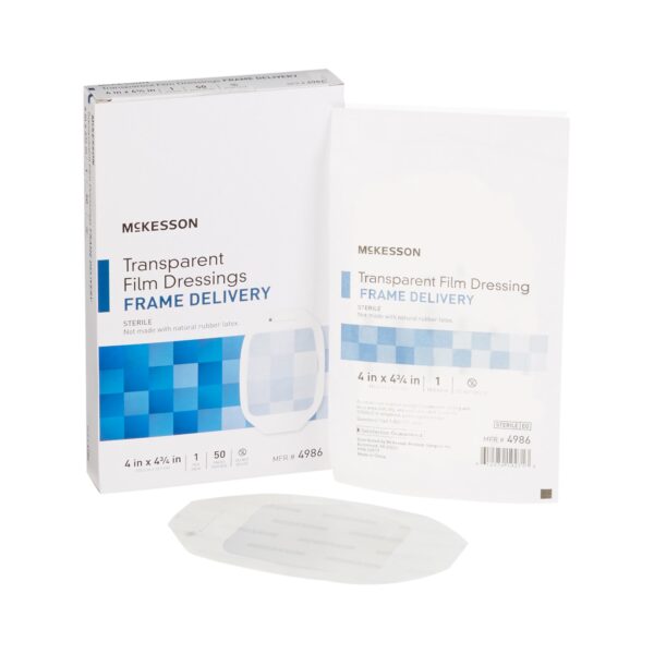 McKesson Octagonal Sterile Dressing with Frame-Style Delivery