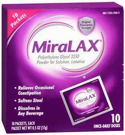 MiraLAX® Polyethylene Glycol 3350 Laxative