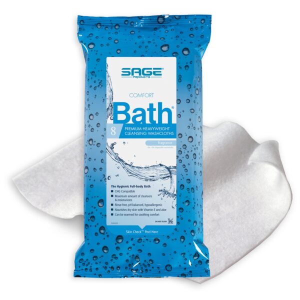 Comfort Bath® Cleansing Washcloths