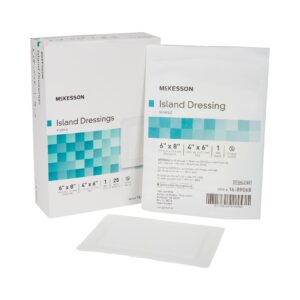 McKesson White Adhesive Dressing