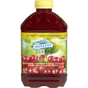 Thick & Easy® Clear Honey Consistency Cranberry Thickened Beverage