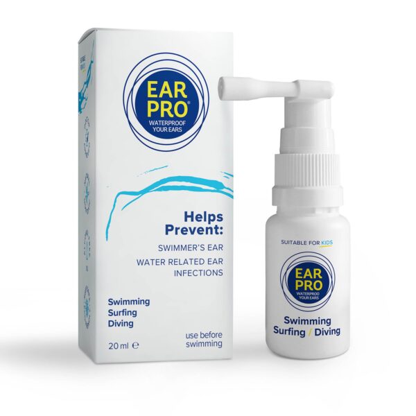 Ear Pro Water-Repellant Ear Spray - for Swimming