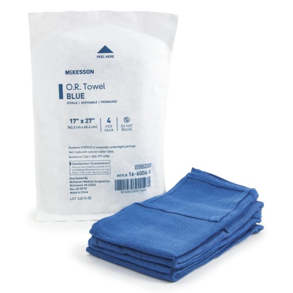 McKesson Blue Sterile O.R. Towel