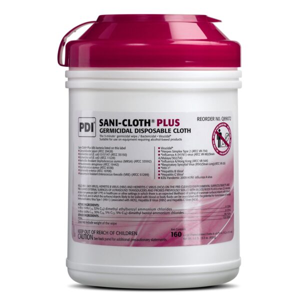 Sani-Cloth® Plus Germicidal Wipe Disinfectant Cleaner