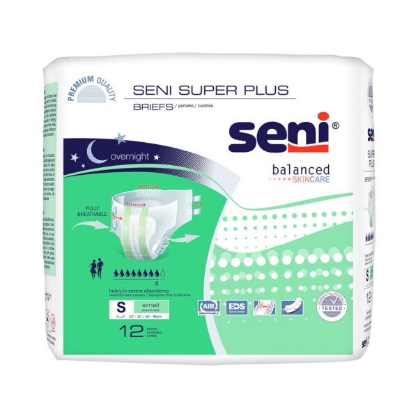 Seni® Super Plus Heavy to Severe Absorbency Incontinence Brief