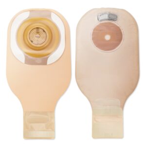 Premier™ Flextend™ One-Piece Drainable Beige Filtered Ostomy Pouch