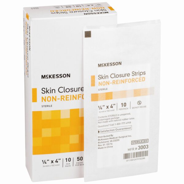 McKesson Non-Reinforced Skin Closure Strip