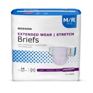 McKesson Extended Wear Maximum Absorbency Incontinence Brief