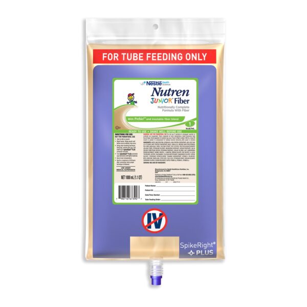 Nutren® Junior Fiber Pediatric Tube Feeding Formula