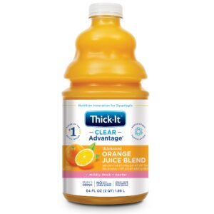 Thick-It Clear Advantage Nectar Consistency Orange Thickened Beverage